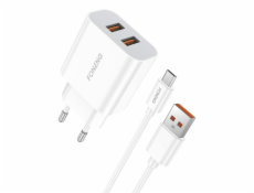 Rychlonabíječka Foneng 2x USB EU45 12W + USB Micro kabel