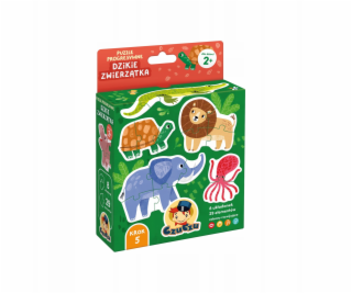 CzuCzu Progresivní hádanka - Divoká zvířata
