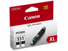 BAZAR - Canon CARTRIDGE CLI-551BK XL černá pro Pixma iP, Pixma iX, Pixma MG a Pixma MX 6850, 725x, 925, 8750 (1130 str.)