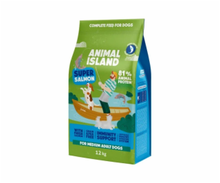 ANIMAL ISLAND Adult Medium Salmon - suché krmivo pro psy ...