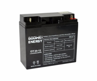 GOOWEI ENERGY Pb záložní akumulátor VRLA AGM 12V/20Ah (OT...