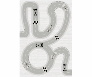 Koberec Domoletti Elio kids 2296 260 bílá/šedá 170 x 120