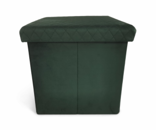 Pouf Domoletti Mateo, zelený, 38 cm x 38 cm x 38 cm