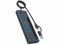 ICY BOX IB-HUB1743-CPD 9-in1 HUB mit PD und USB-C/USB-A