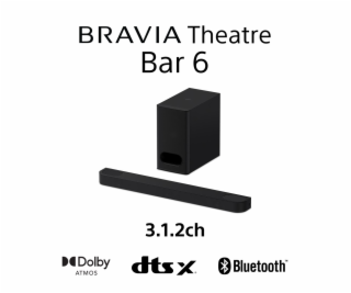 Sony HT-B600 Černá 3.1.2 kanály/kanálů 350 W