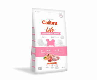 CALIBRA Dog Life Junior Small Breed Chicken - suché krmiv...