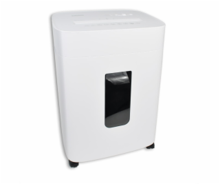 Skartovačka DESQ, 2 x 12 mm, 20l, křížový řez, bílá