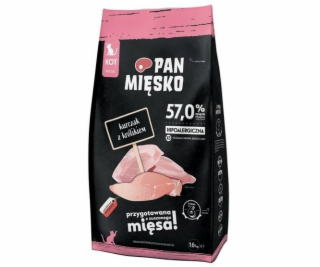 PAN MIĘSKO Chicken with rabbit XS - suché krmivo pro kočk...