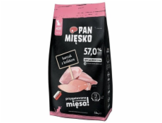 PAN MIĘSKO Chicken with rabbit XS - suché krmivo pro kočky - 1,6kg