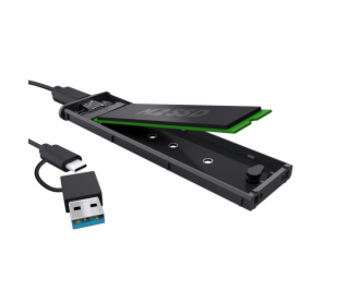 TRUST Externí box pro M.2 SSD, USB-C 3.2 Gen2, M.2 2280, ...