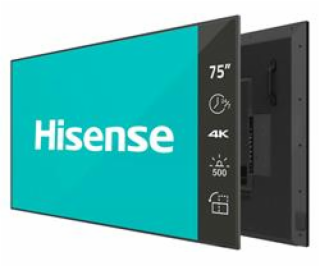 Hisense 75DM66D, 75” 4K UHD IPS Digital Signage Display -...