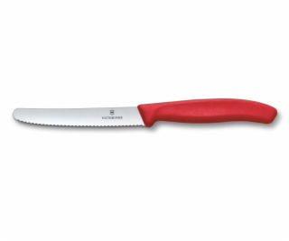 Victorinox Nůž na rajčata Swiss Classic 11 cm červený