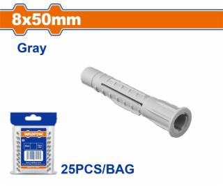 Wadfow Hmoždinka univerzální 8x50mm, sada 25 ks