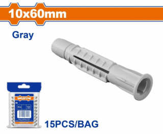 Wadfow Hmoždinka univerzální 10x60mm, sada 15 ks