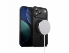 CRONG Hybrid Frost MAG Cover iPhone 17 Pro Max MagSafe černý kryt