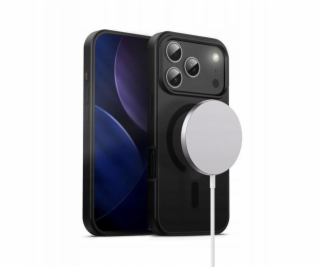 CRONG Hybrid Frost MAG Cover iPhone 17 Pro MagSafe černý ...