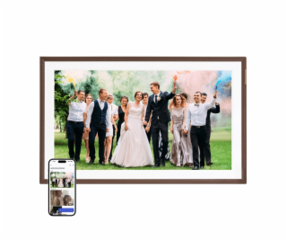 Arzopa D156 (hnědý) 15,6  digitální fotorámeček