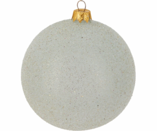 Vánoční hračka na stromeček, různé barvy, 8 cm, sklo