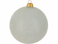 Vánoční hračka na stromeček, různé barvy, 8 cm, sklo