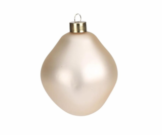 Skleněná vánoční hračka, 10 cm