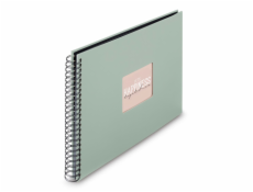 Hama  Fine Art  Spiral Salbei 36x32 50 schwarze Seiten    9871