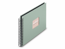 Hama  Fine Art  Spiral Salbei 28x24 50 schwarze Seiten    9870