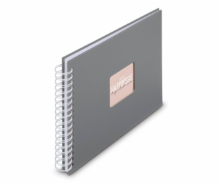 Hama  Fine Art  Spiral Steingrau 28x24 50 weiße Seiten   ...