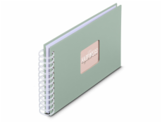 Hama  Fine Art  Spiral Salbei 24x17 50 weiße Seiten    9866