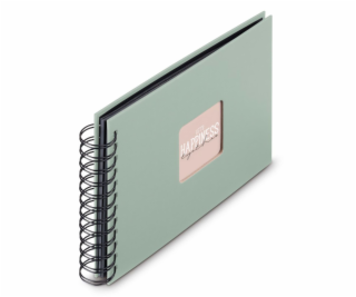 Hama  Fine Art  Spiral Salbei 24x17 50 schwarze Seiten   ...