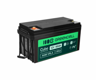 Green Cell AGM VRLA baterie 12V 65Ah IP54