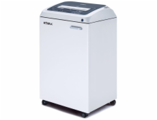 KOBRA skartovač 270 TS C2/ příčný řez 1,9 x 15 mm/ A3/ kapacita 15 listů/ objem koše 110l/ stupeň utajení P5/ šedý