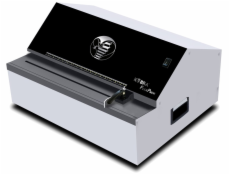 KOBRA perforátor kartonu FLEXPACK DESKTOP/ příčný řez 6 x 60 mm/ pracovní síře 427 mm/ 2-3 vrstvy kartónu najednou/ šedý