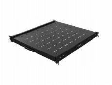 Lanberg Výsuvná police pro 19palcové rackové skříně, 500 mm, černá