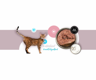 3COTY 24. Turkey and goose - mokré krmivo pro kočky - 180g