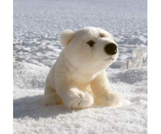 Rappa Plyšový medvěd lední 25 cm ECO-FRIENDLY