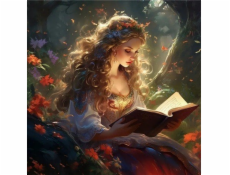 Norimpex Diamantová mozaika - Princezna s knihou