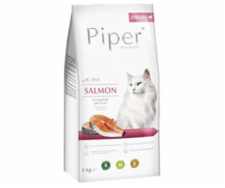 DOLINA NOTECI Piper Animals with salmon - Suché krmivo pr...