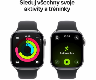 Apple Watch Series 11 42mm S.Grey, Black