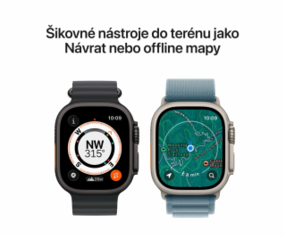 Apple Watch Ultra 3 Natural Titan, Blue 