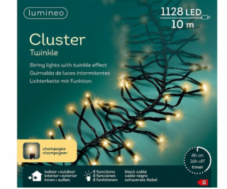 Elektrická girlanda Cluster Soft White 494955, 10,5 let