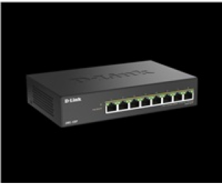D-Link DMS-108P/E 8-Port 2.5G Multi-Gigabit Unmanaged PoE...