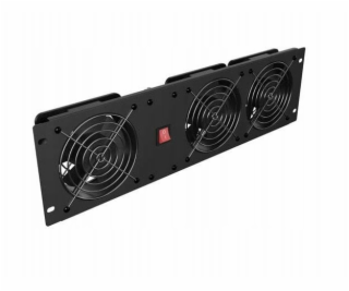 Lanberg 19palcový vertikální ventilační panel 3U pro rack...
