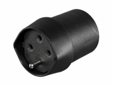 NN Fixadapter Schweiz Typ 23 schwarz 163/802 sw