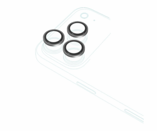 Epico Alu Lens iPhone 17 Pro/Max - stříbrná