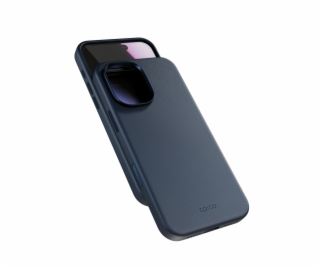 Epico Leather Mag+ Case iPhone 17 - modrá