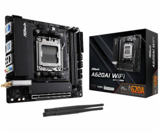 ASRock MB Sc AM5 A620AI WIFI  AMD A620A, 2xDDR5, 1xHDMI, ...