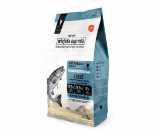 WIEJSKA ZAGRODA Monoprotein Salmon - suché krmivo pro koč...