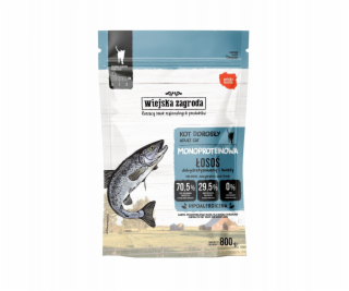 WIEJSKA ZAGRODA Monoprotein Salmon - suché krmivo pro koč...