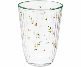 Skleněný vánoční stromeček, sklo, 0,395 l