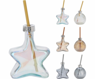 Vánoční sklenice s brčkem, sklo, 0,2 l